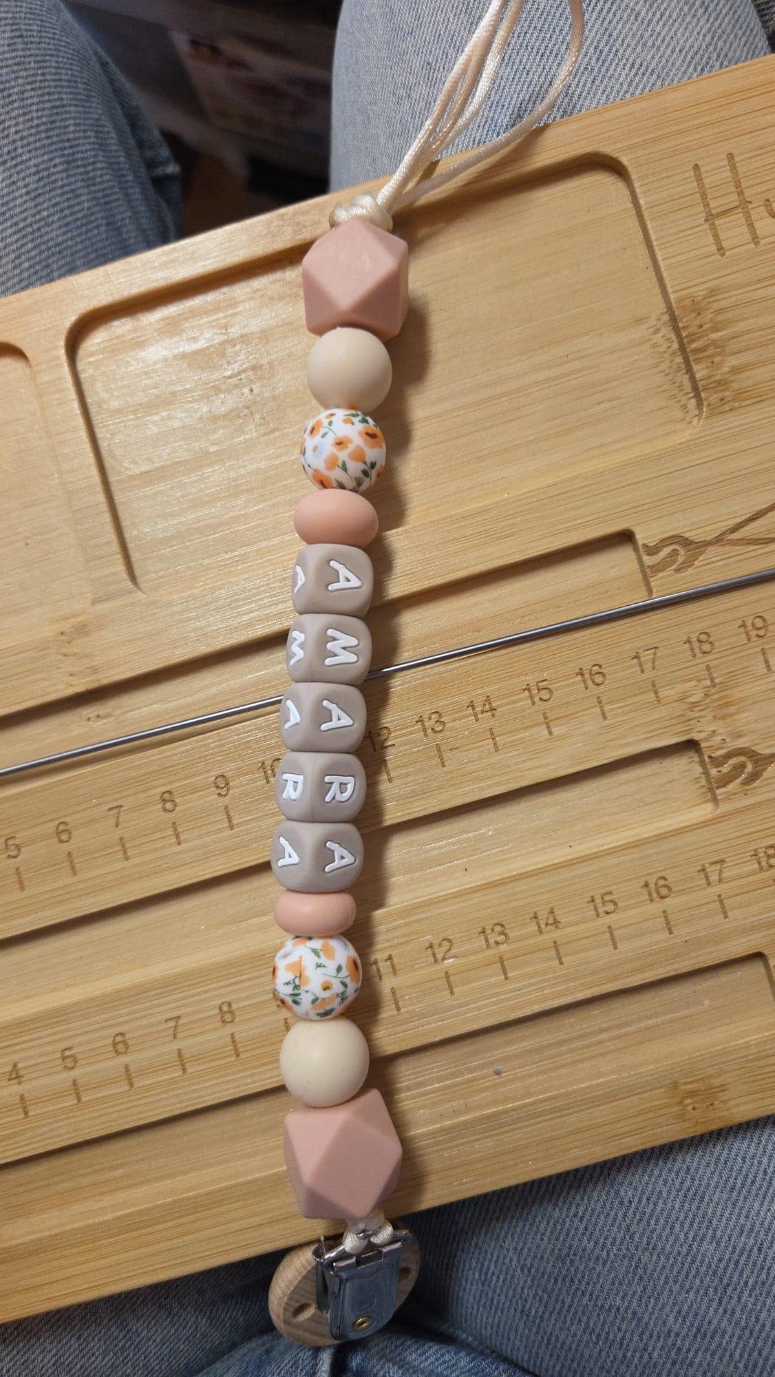 Gepersonaliseerde speenkoorden/sleutelhanger